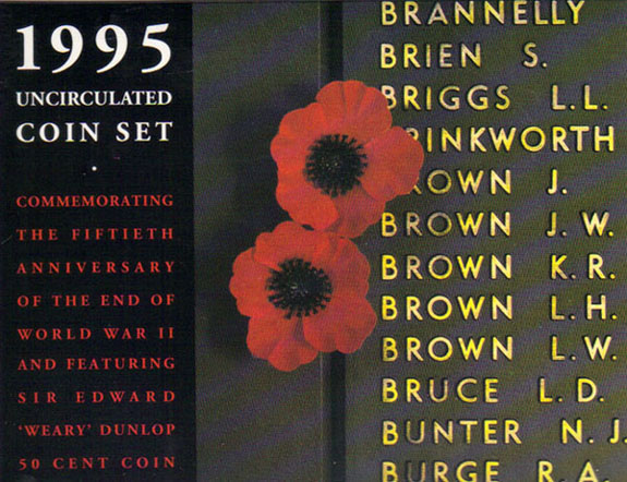 1995 Australia Mint Set (End WW2) K000165